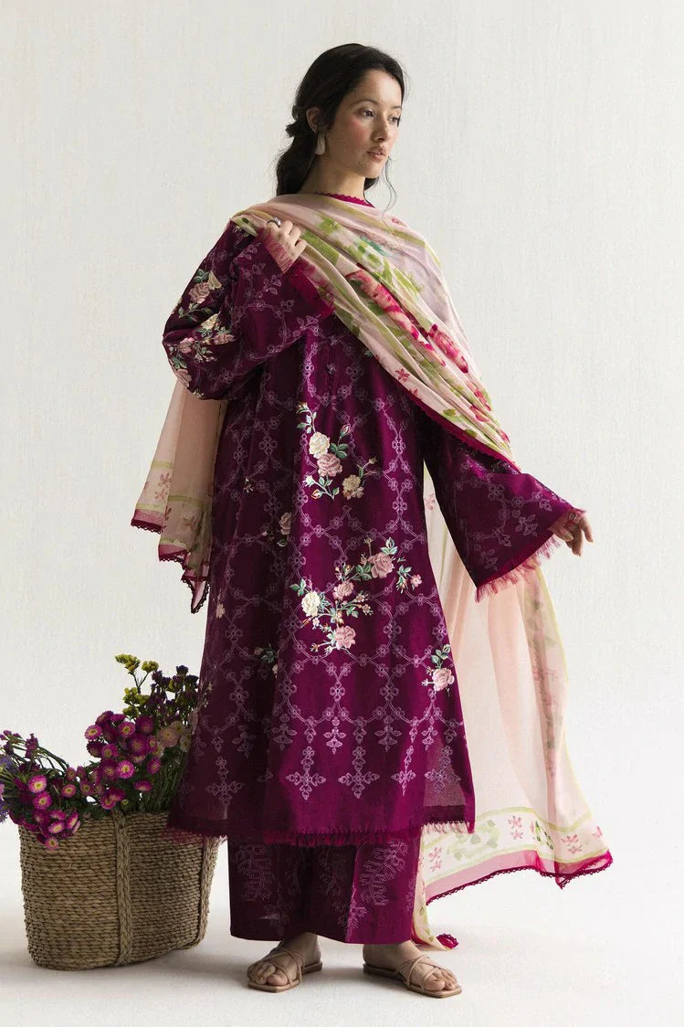 Picture of Zara Shahjahan - Coco Lawn Edit II - AIRI-1A - Unstitched - Available at Raja Sahib