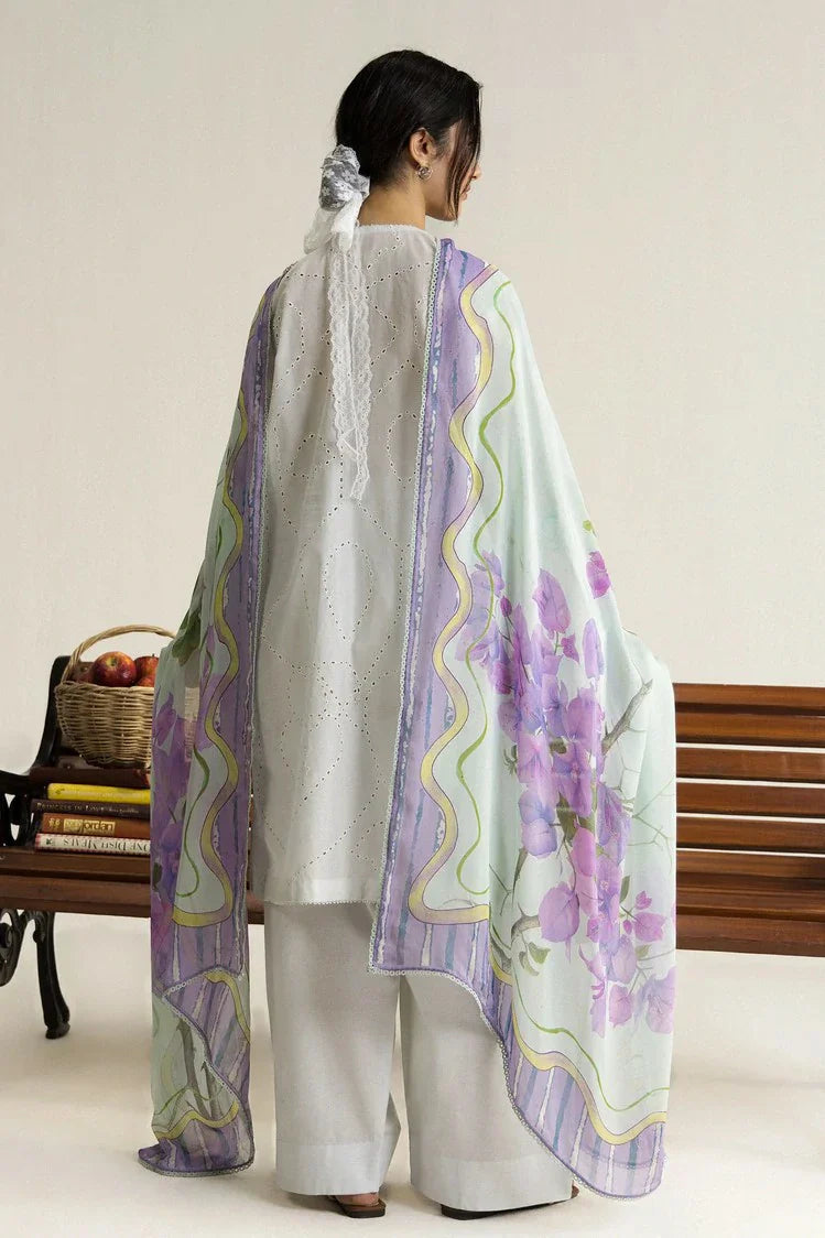 Picture of Zara Shahjahan - Coco Lawn Edit II - LUNE-2A - Unstitched - Available at Raja Sahib