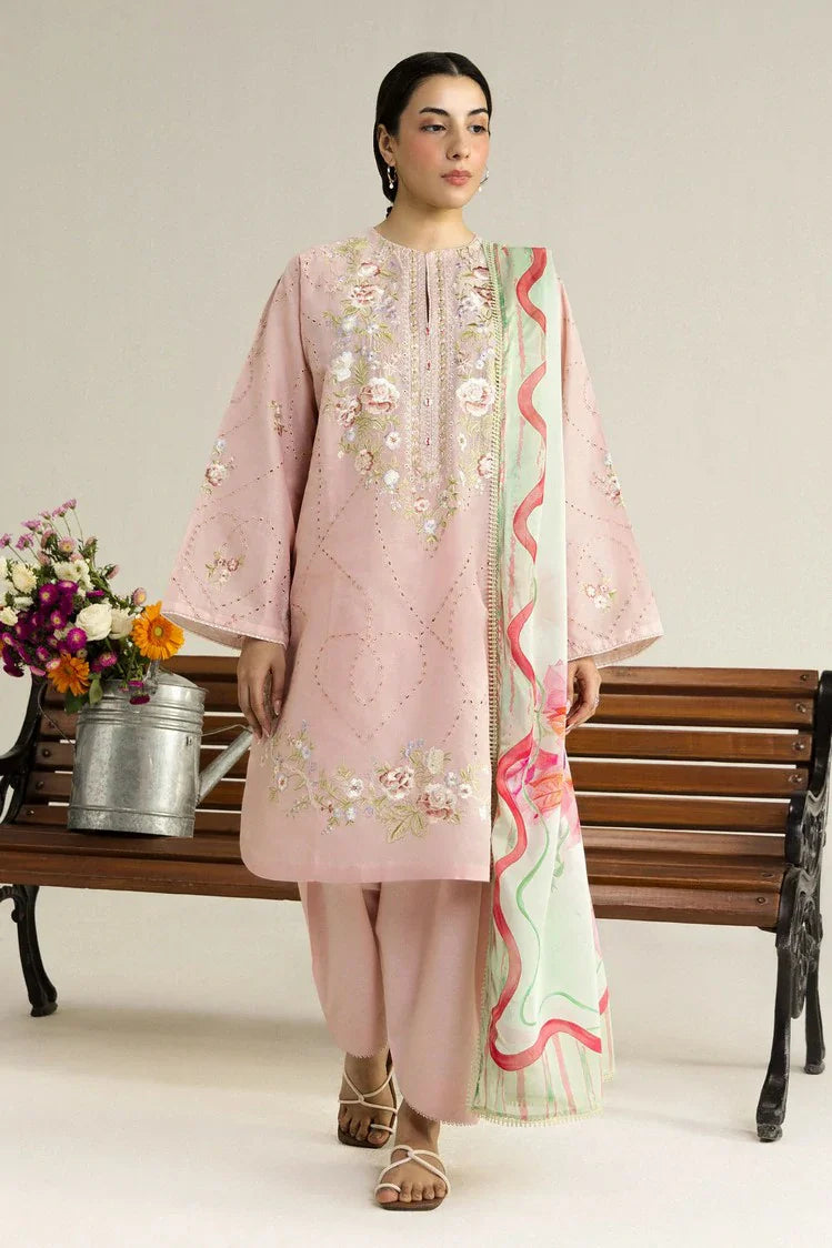 Picture of Zara Shahjahan - Coco Lawn Edit II - LUNE-2B - Unstitched - Available at Raja Sahib