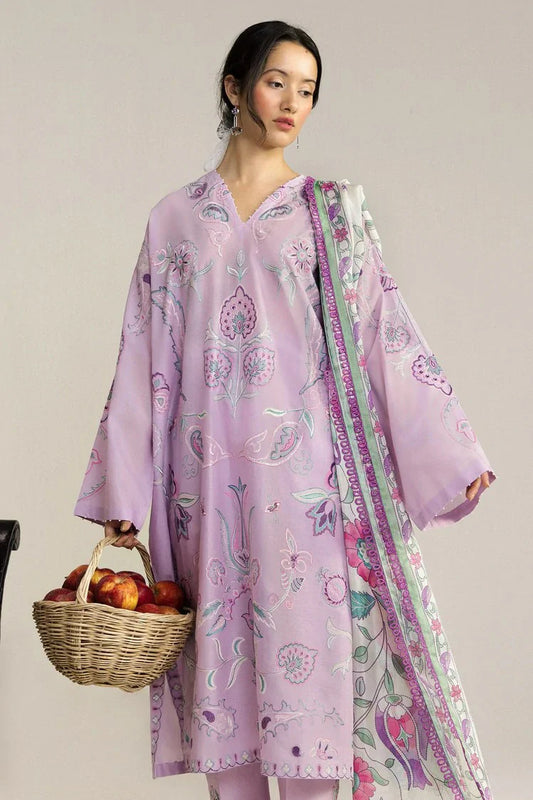 Picture of Zara Shahjahan - Coco Lawn Edit II - SIA-4A - Unstitched - Available at Raja Sahib