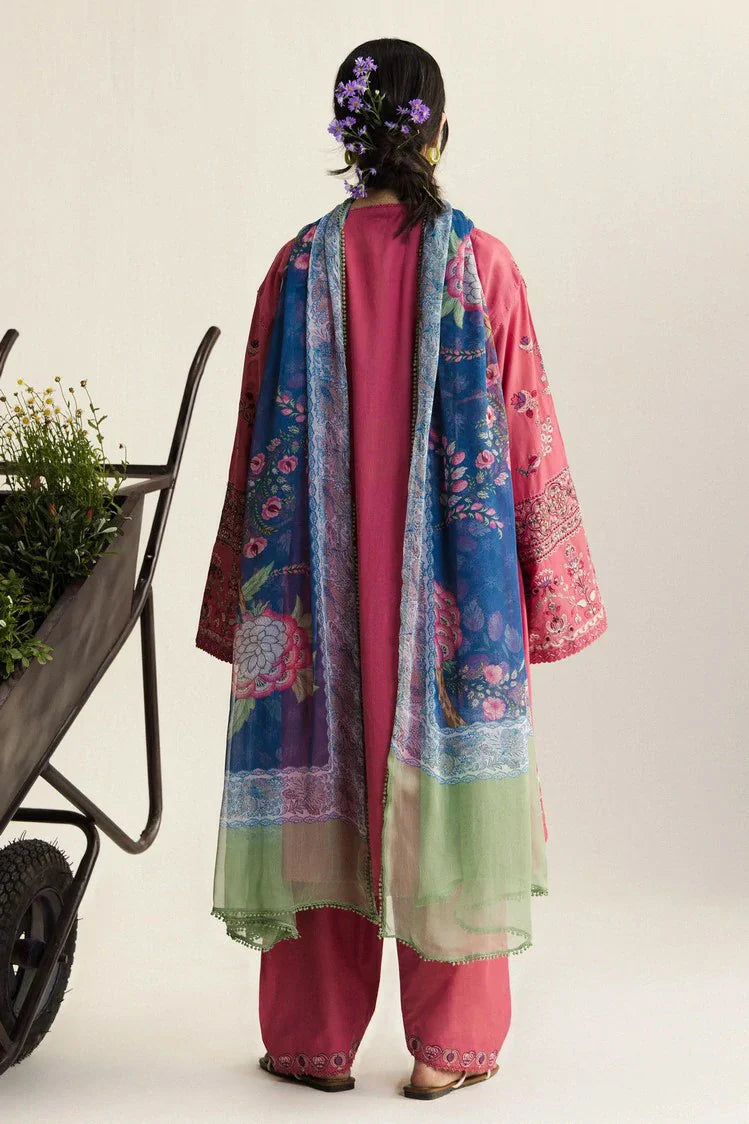 Picture of Zara Shahjahan - Coco Lawn Edit II - NOA-5A - Unstitched - Available at Raja Sahib