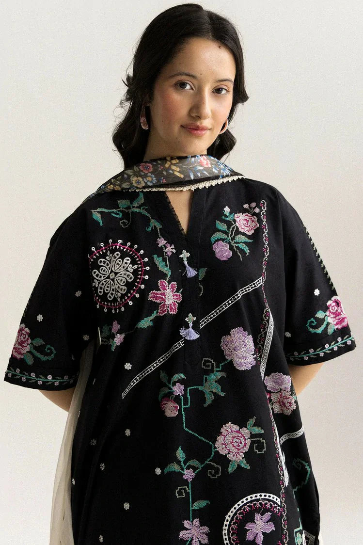 Picture of Zara Shahjahan - Coco Lawn Edit II - INES-6A - Unstitched - Available at Raja Sahib
