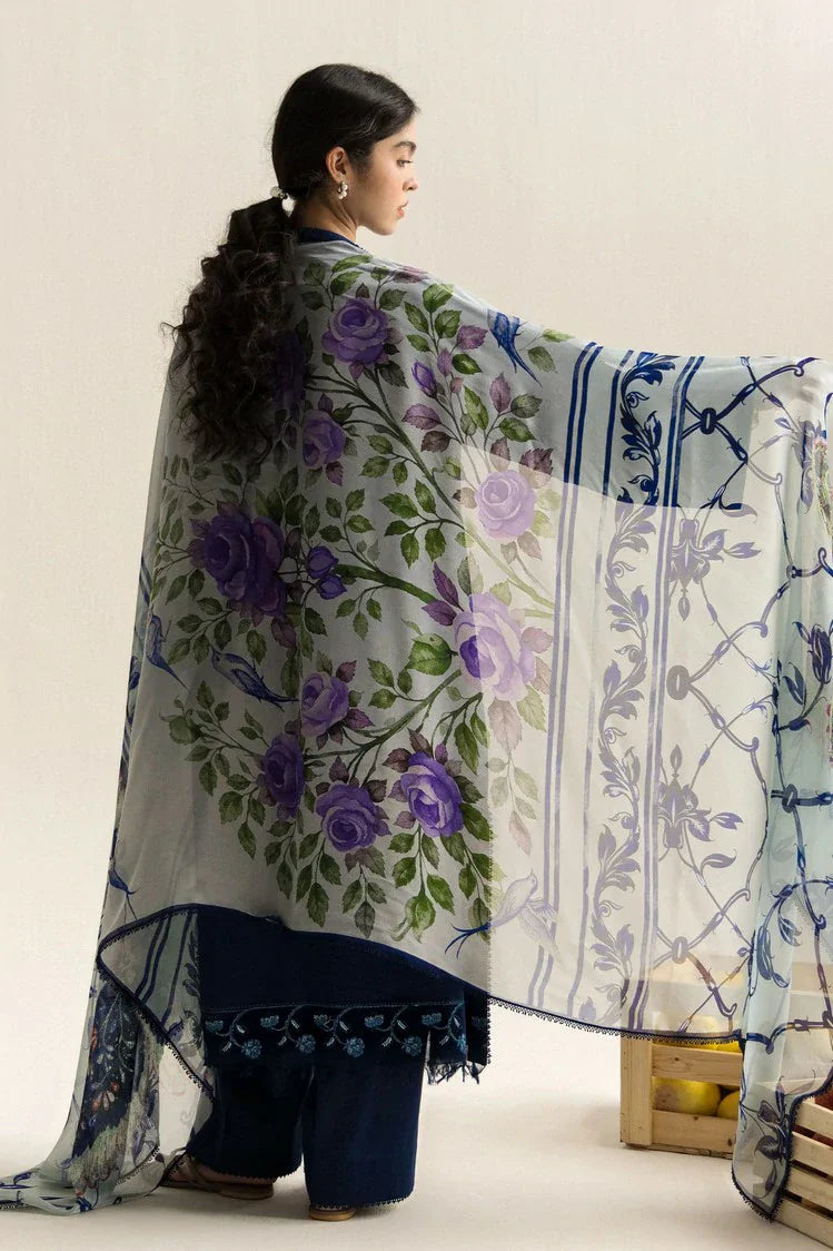 Picture of Zara Shahjahan - Coco Lawn Edit II - SOREN-9A - Unstitched - Available at Raja Sahib