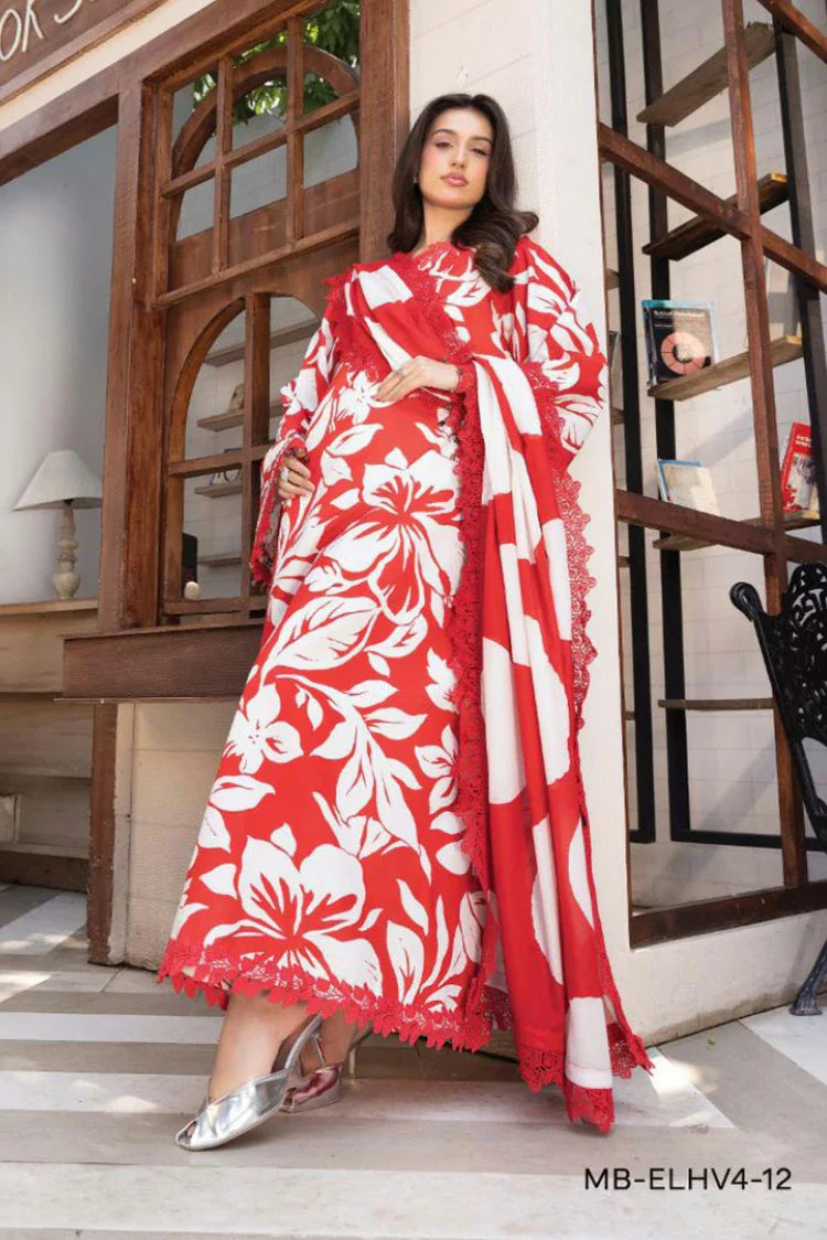 Picture of Maria B - Elaheh M Basics Vol 4 - MB-ELHV4-12 - Unstitched - Available at Raja Sahib