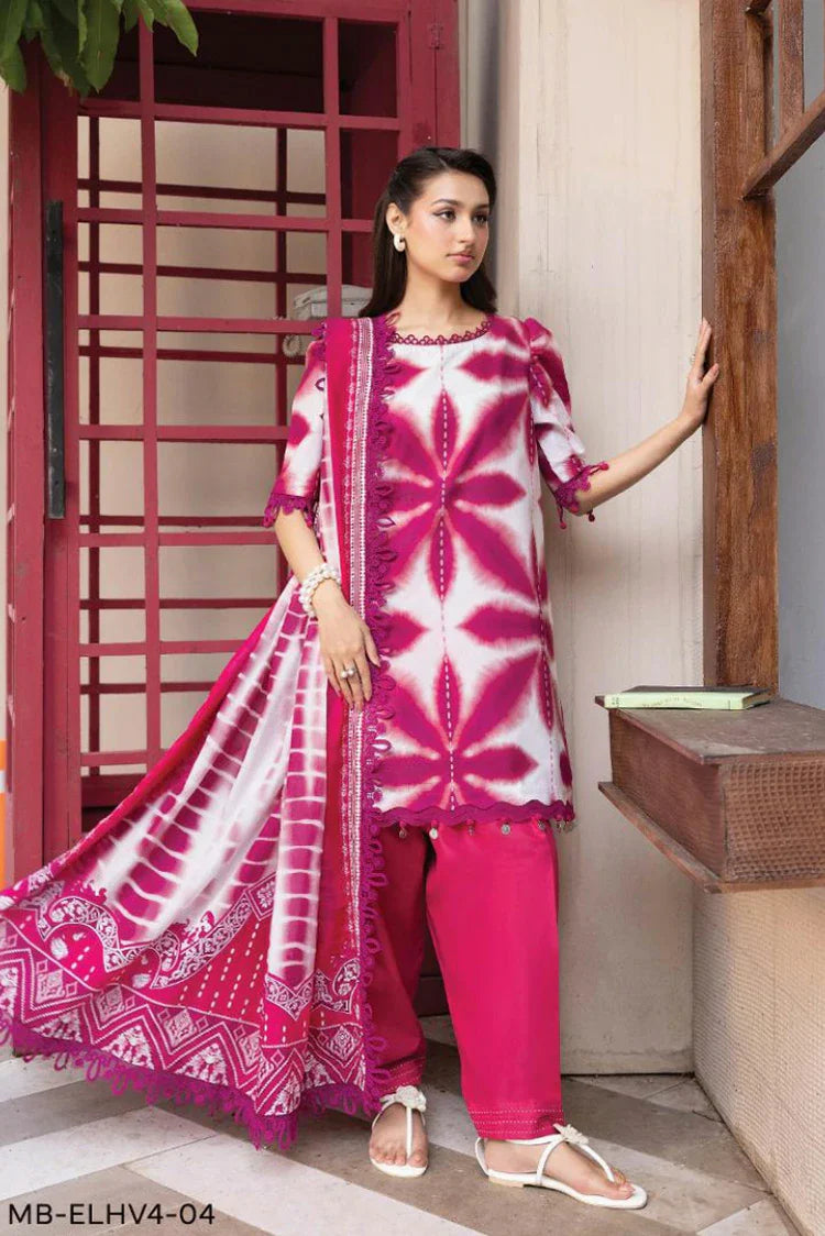 Picture of Maria B - Elaheh M Basics Vol 4 - MB-ELHV4-04 - Unstitched - Available at Raja Sahib