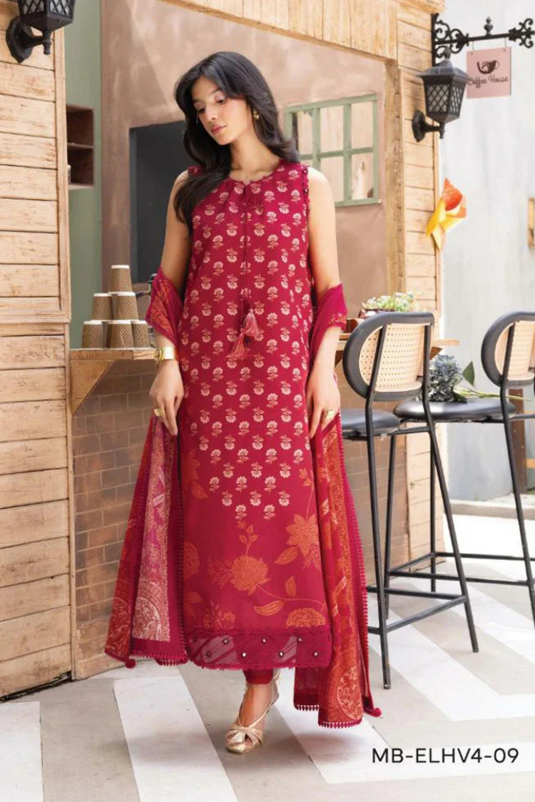 Picture of Maria B - Elaheh M Basics Vol 4 - MB-ELHV4-09 - Unstitched - Available at Raja Sahib