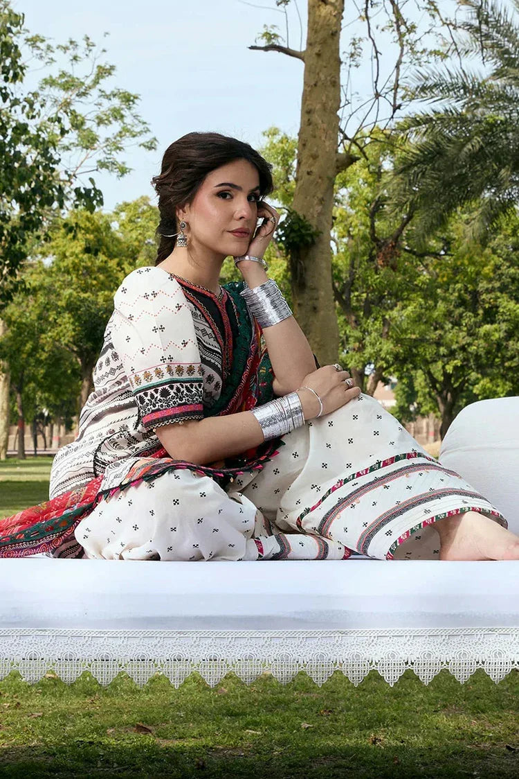 Picture of Kahf - Aangan Printed Chiffon Collection - KPS-2B MEHRUBA - Unstitched - Available at Raja Sahib