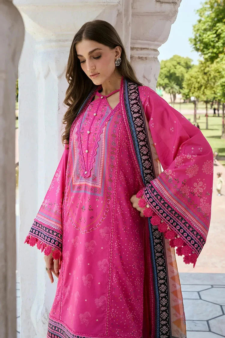 Picture of Kahf - Aangan Printed Chiffon Collection - KPS-4B GULNAR - Unstitched - Available at Raja Sahib