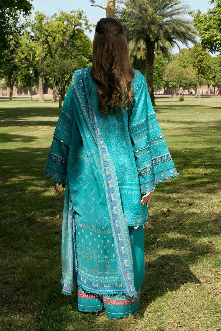 Picture of Kahf - Aangan Printed Chiffon Collection - KPS-5B KEHKASHAN - Unstitched - Available at Raja Sahib