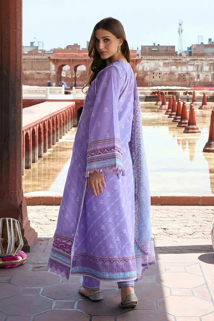 Picture of Kahf - Aangan Printed Chiffon Collection - KPS-6A NAJAM - Unstitched - Available at Raja Sahib