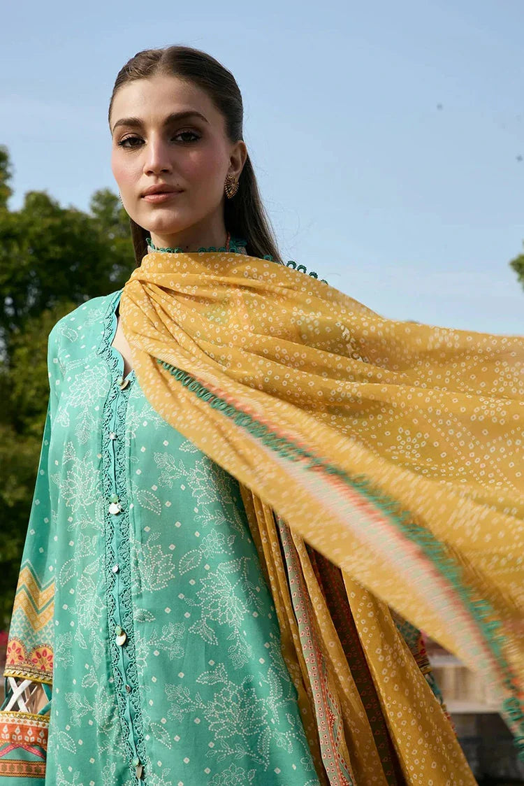 Picture of Kahf - Aangan Printed Chiffon Collection - KPS-7A NAZISH - Unstitched - Available at Raja Sahib