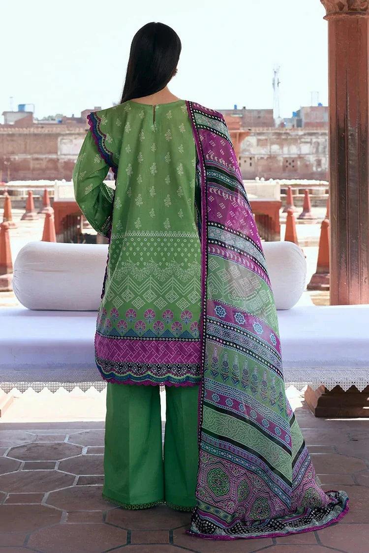 Picture of Kahf - Aangan Printed Chiffon Collection - KPS-8B RUMI - Unstitched - Available at Raja Sahib
