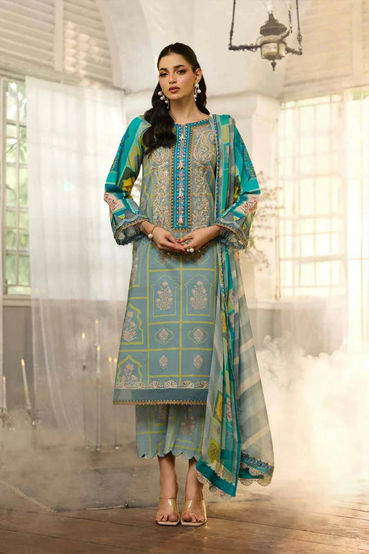 Picture of Charizma - Sunshine Embroidered Lawn Collection Vol 2 - CSN6-13 - Unstitched - Available at Raja Sahib