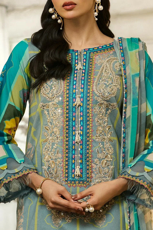 Picture of Charizma - Sunshine Embroidered Lawn Collection Vol 2 - CSN6-13 - Unstitched - Available at Raja Sahib