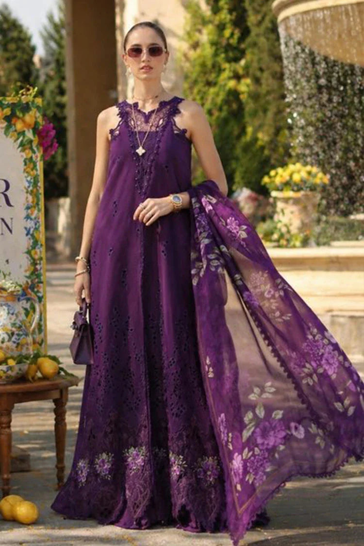 Picture of Noor by Saadia Asad - Noor Luxury Eid Schiffli Laserkari - Design 02 - Unstitched - Available at Raja Sahib