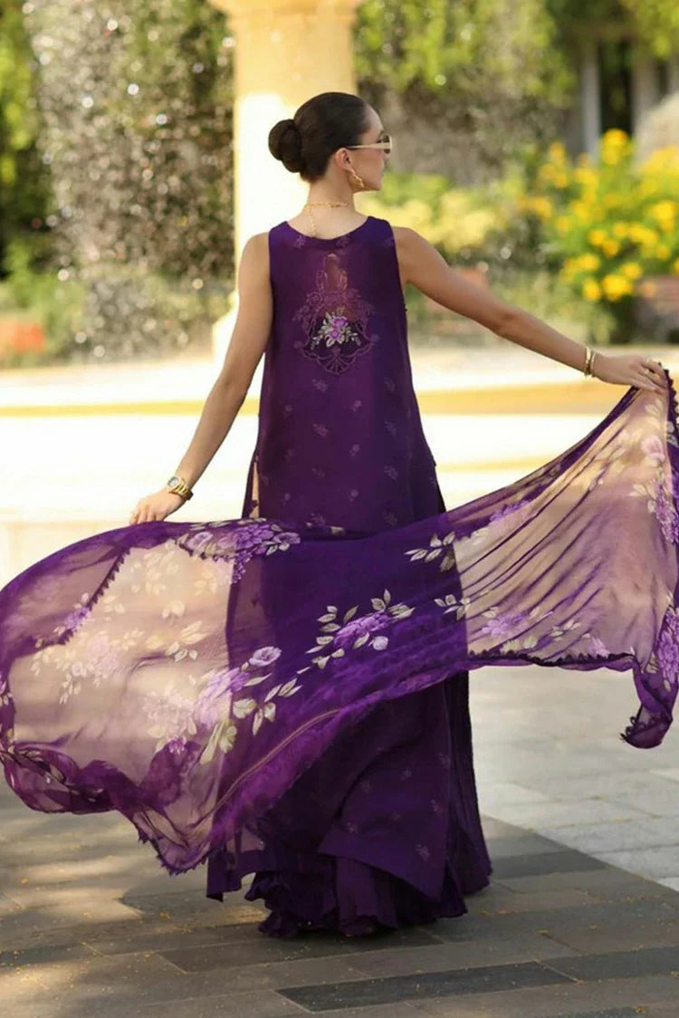 Picture of Noor by Saadia Asad - Noor Luxury Eid Schiffli Laserkari - Design 02 - Unstitched - Available at Raja Sahib