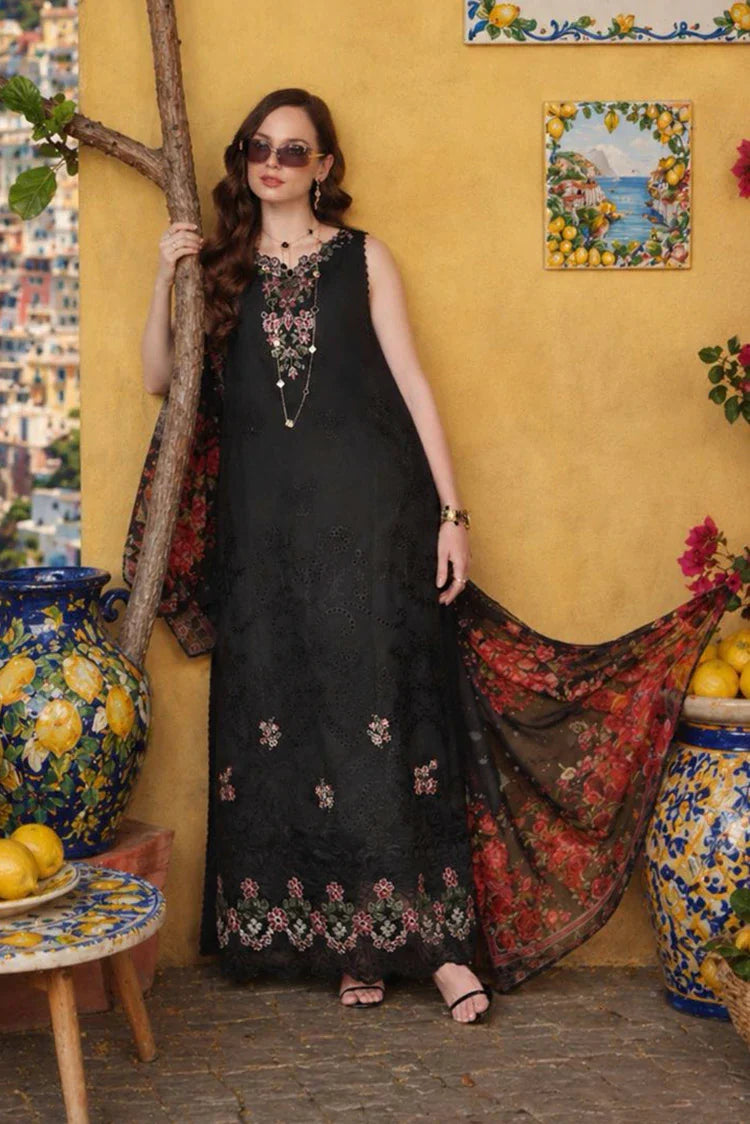 Picture of Noor by Saadia Asad - Noor Luxury Eid Schiffli Laserkari - Design 05 - Unstitched - Available at Raja Sahib