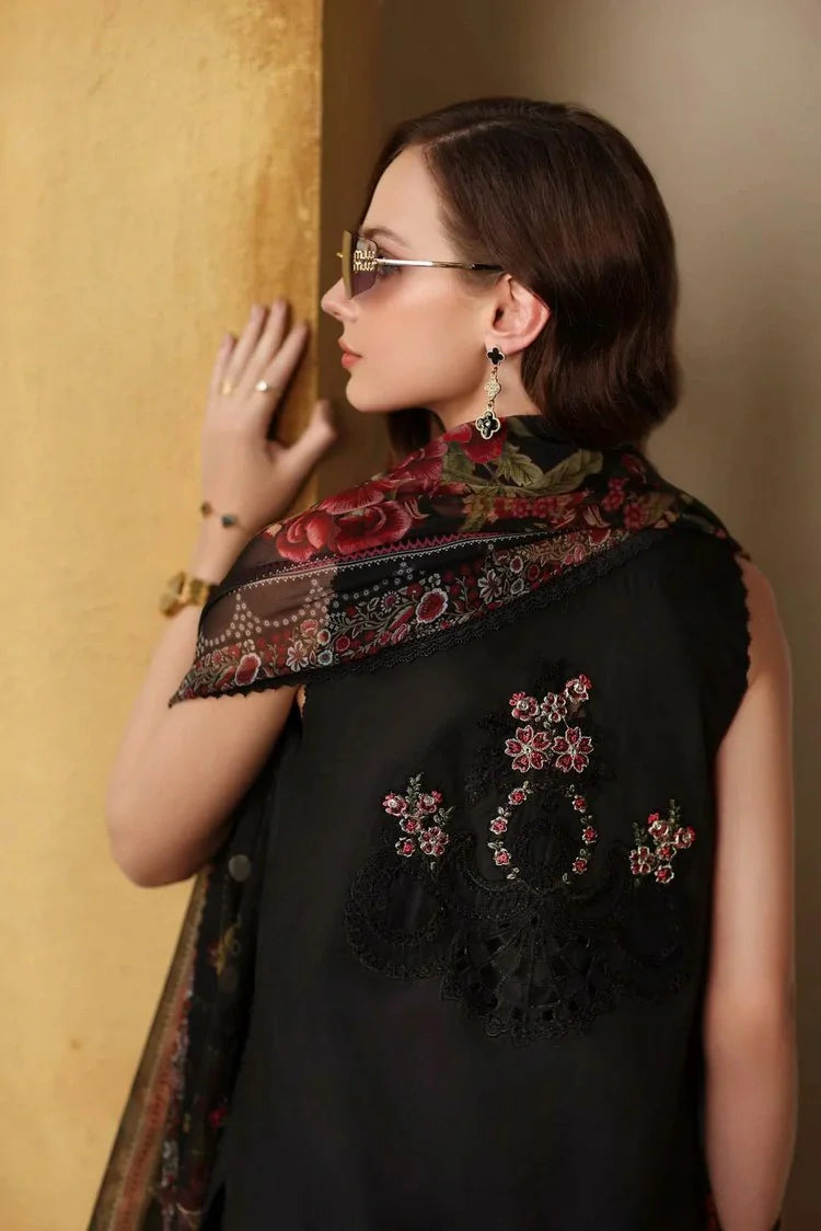 Picture of Noor by Saadia Asad - Noor Luxury Eid Schiffli Laserkari - Design 05 - Unstitched - Available at Raja Sahib