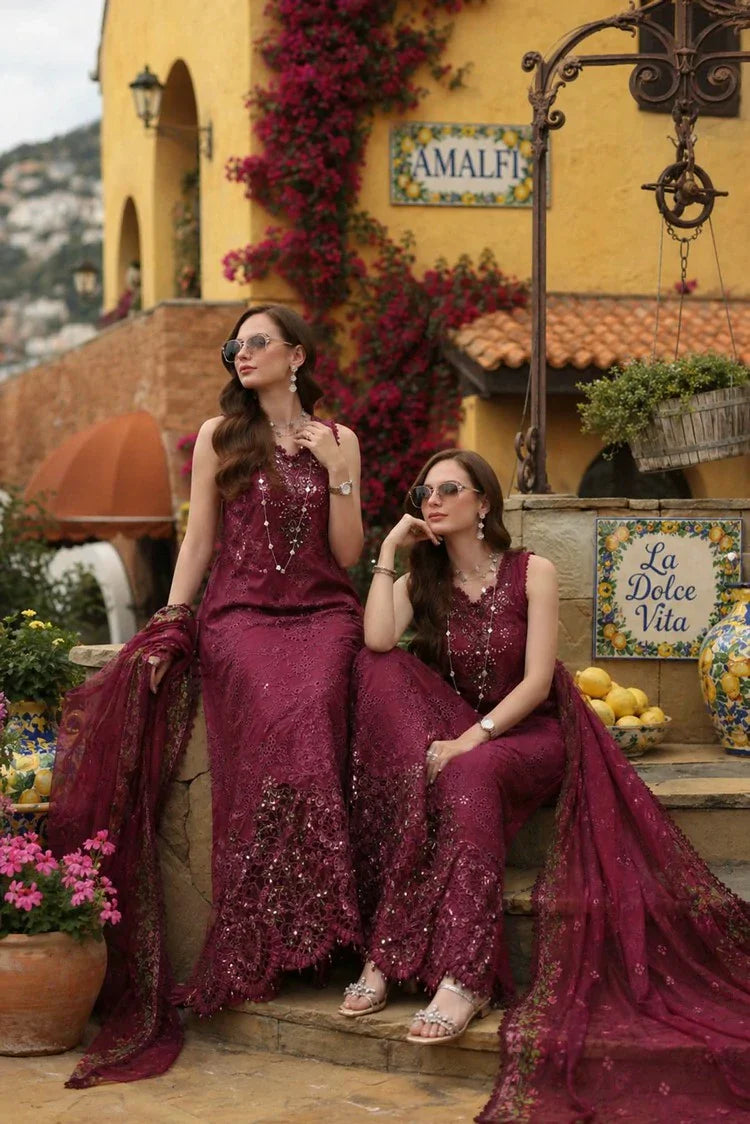 Picture of Noor by Saadia Asad - Noor Luxury Eid Schiffli Laserkari - Design 08 - Unstitched - Available at Raja Sahib
