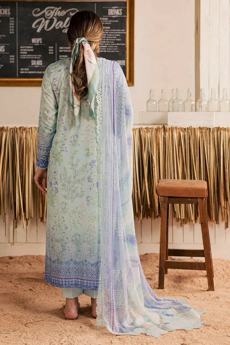 Picture of Nureh - Gardenia Embroidered and Printed Lawn Collection Vol 2 - NSG-215 - Unstitched - Available at Raja Sahib