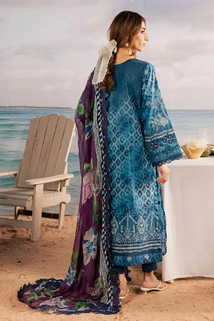 Picture of Nureh - Gardenia Embroidered and Printed Lawn Collection Vol 2 - NSG-217 - Unstitched - Available at Raja Sahib