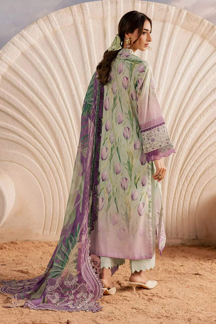 Picture of Nureh - Gardenia Embroidered and Printed Lawn Collection Vol 2 - NSG-218 - Unstitched - Available at Raja Sahib