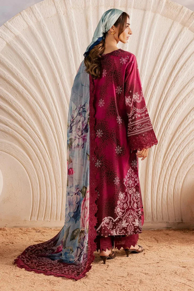 Picture of Nureh - Gardenia Embroidered and Printed Lawn Collection Vol 2 - NSG-219 - Unstitched - Available at Raja Sahib