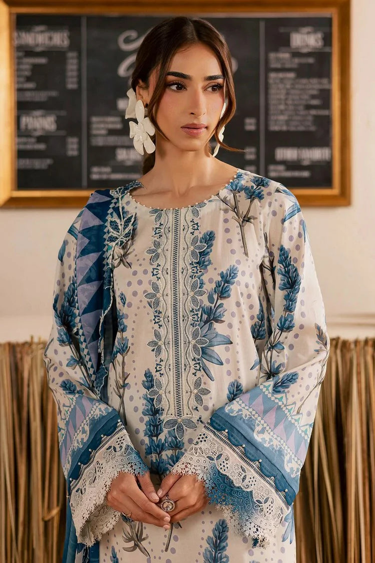 Picture of Nureh - Gardenia Embroidered and Printed Lawn Collection Vol 2 - NSG-220 - Unstitched - Available at Raja Sahib