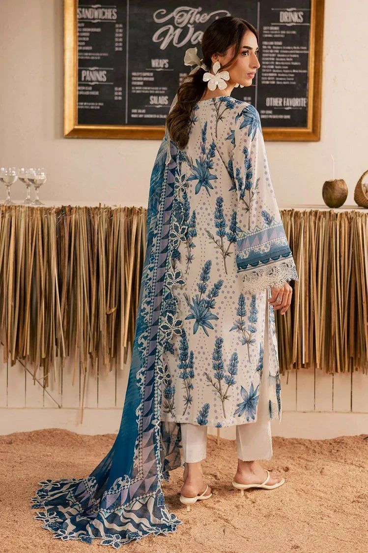 Picture of Nureh - Gardenia Embroidered and Printed Lawn Collection Vol 2 - NSG-220 - Unstitched - Available at Raja Sahib