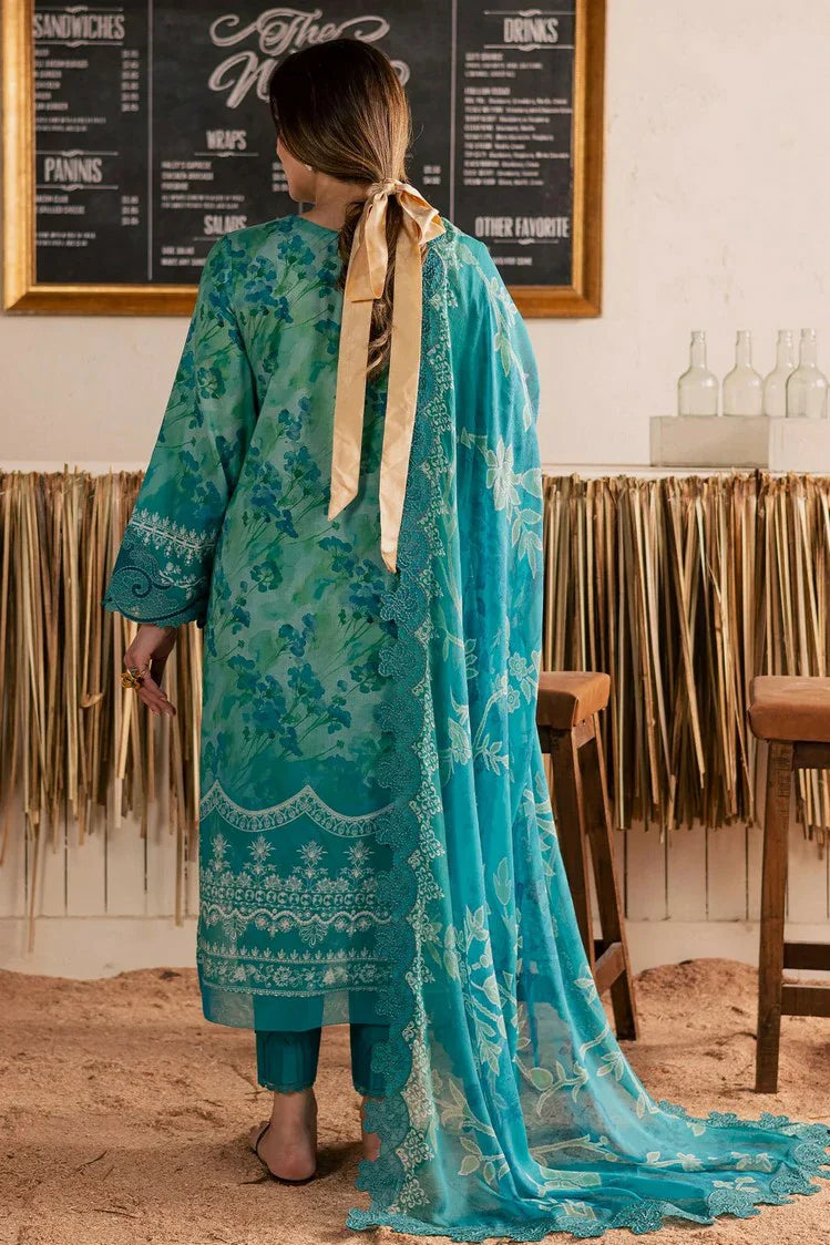 Picture of Nureh - Gardenia Embroidered and Printed Lawn Collection Vol 2 - NSG-221 - Unstitched - Available at Raja Sahib