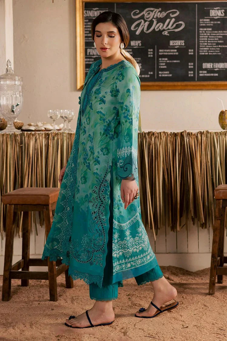 Picture of Nureh - Gardenia Embroidered and Printed Lawn Collection Vol 2 - NSG-221 - Unstitched - Available at Raja Sahib
