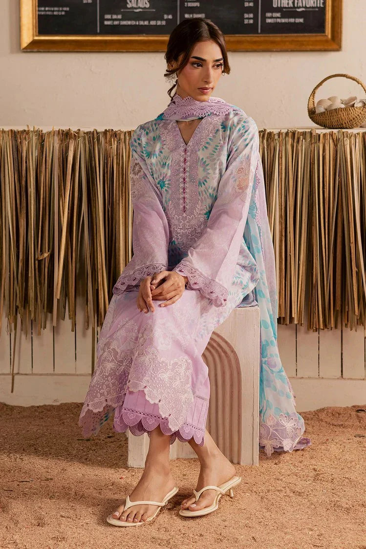 Picture of Nureh - Gardenia Embroidered and Printed Lawn Collection Vol 2 - NSG-222 - Unstitched - Available at Raja Sahib