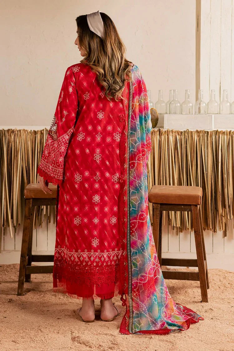 Picture of Nureh - Gardenia Embroidered and Printed Lawn Collection Vol 2 - NSG-223 - Unstitched - Available at Raja Sahib