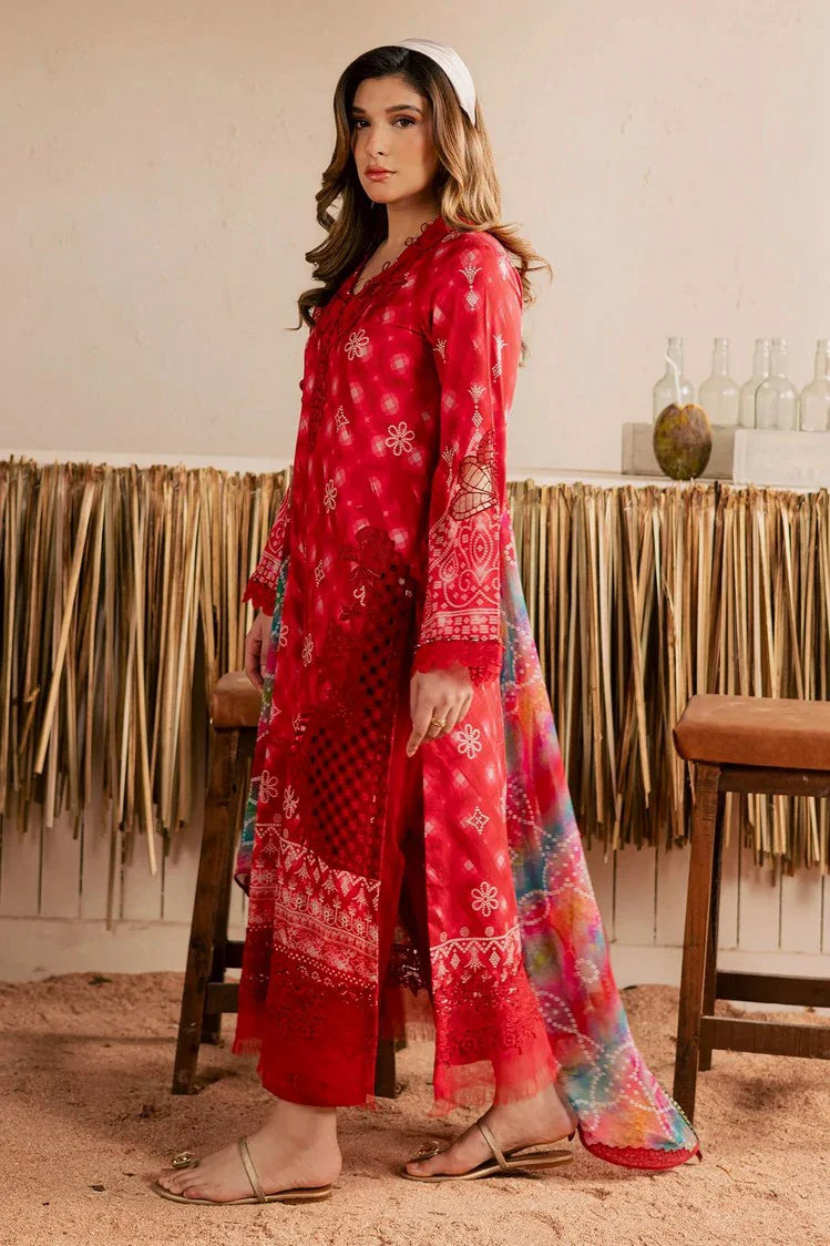 Picture of Nureh - Gardenia Embroidered and Printed Lawn Collection Vol 2 - NSG-223 - Unstitched - Available at Raja Sahib