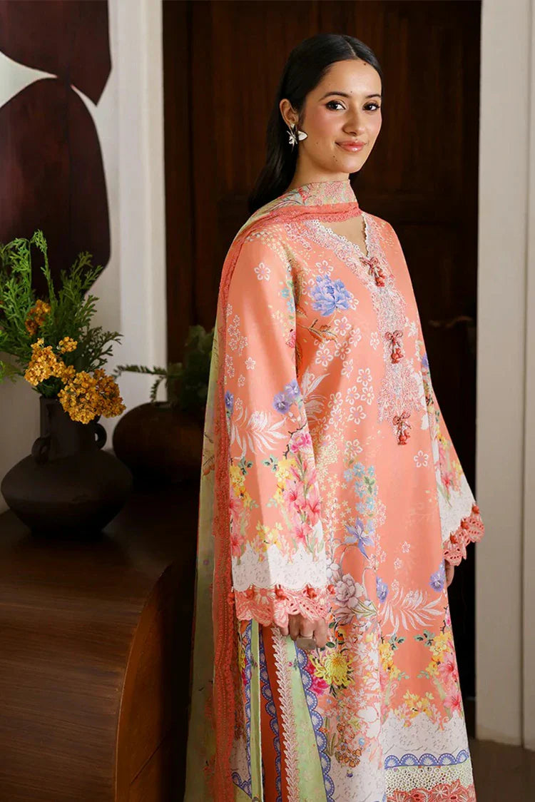 Picture of Roheenaz - Sunlit Tales Embroidered Edit - 10-Blush tale - Unstitched - Available at Raja Sahib