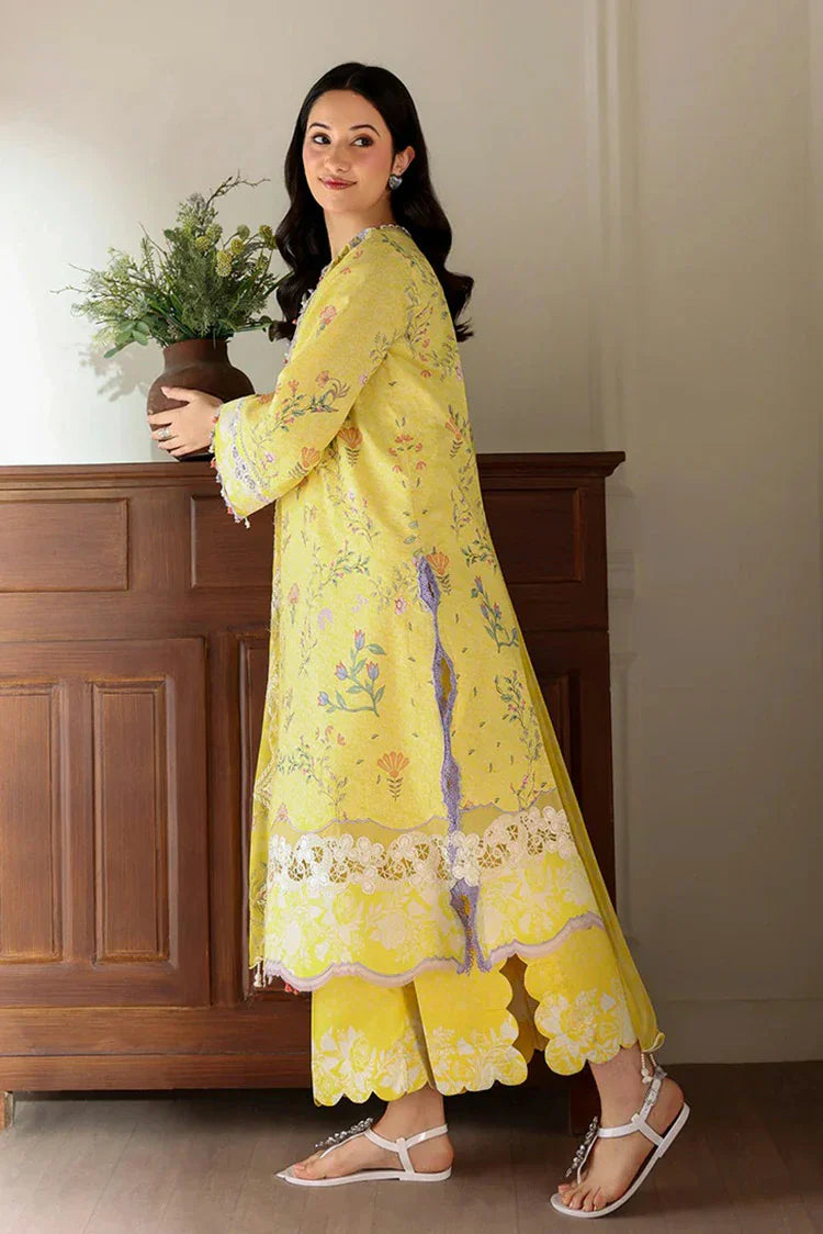 Picture of Roheenaz - Sunlit Tales Embroidered Edit - 01-Honey Haze - Unstitched - Available at Raja Sahib