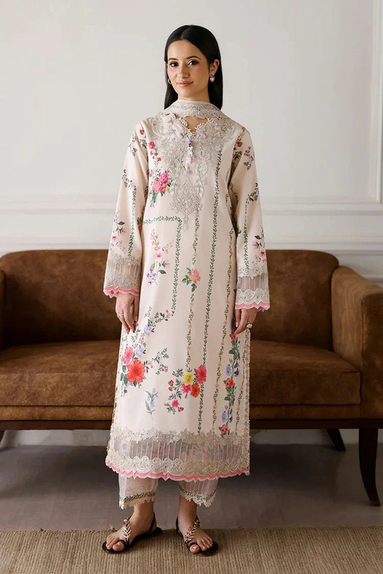 Picture of Roheenaz - Sunlit Tales Embroidered Edit - 02-Sunflare Petal - Unstitched - Available at Raja Sahib