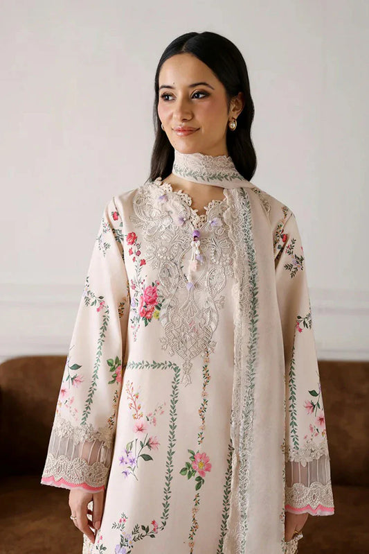 Picture of Roheenaz - Sunlit Tales Embroidered Edit - 02-Sunflare Petal - Unstitched - Available at Raja Sahib
