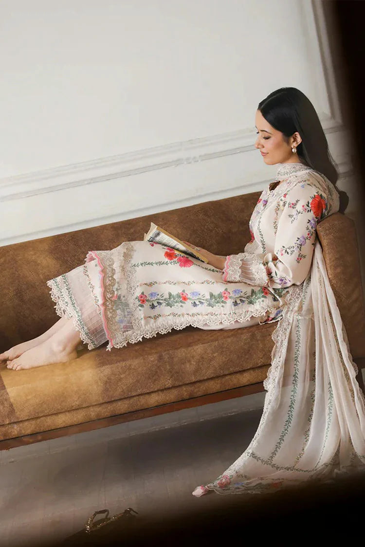 Picture of Roheenaz - Sunlit Tales Embroidered Edit - 02-Sunflare Petal - Unstitched - Available at Raja Sahib
