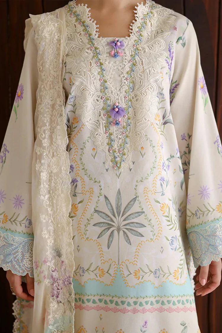 Picture of Roheenaz - Sunlit Tales Embroidered Edit - 07-Glowleaf - Unstitched - Available at Raja Sahib