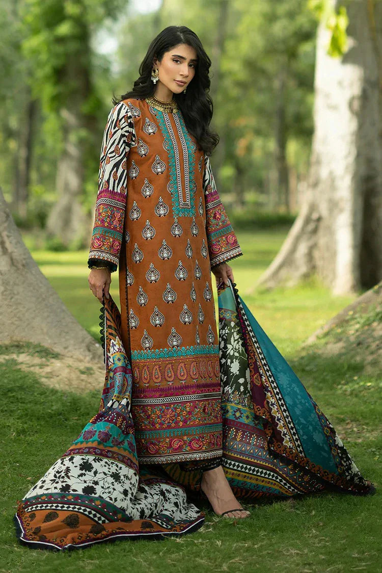 Picture of Zainab Chottani - ZC Luxe Lawn - Erin-11 - Unstitched - Available at Raja Sahib