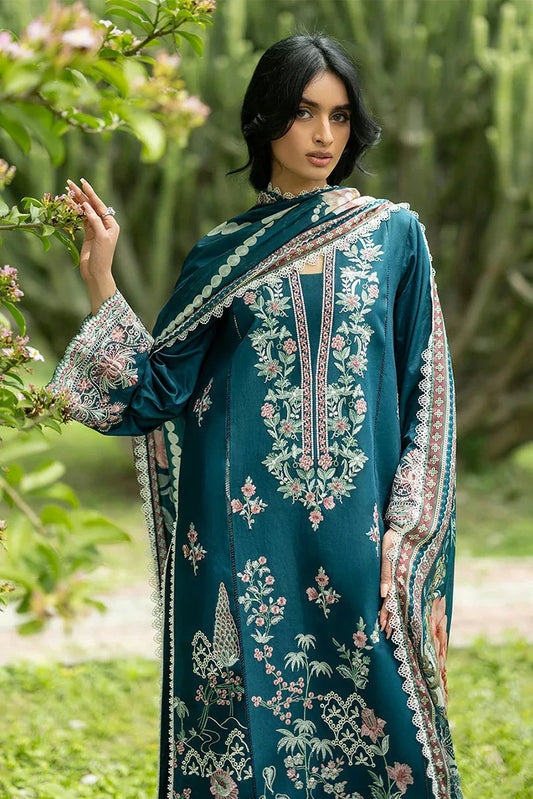 Picture of Zainab Chottani - ZC Luxe Lawn - Faye-01 - Unstitched - Available at Raja Sahib