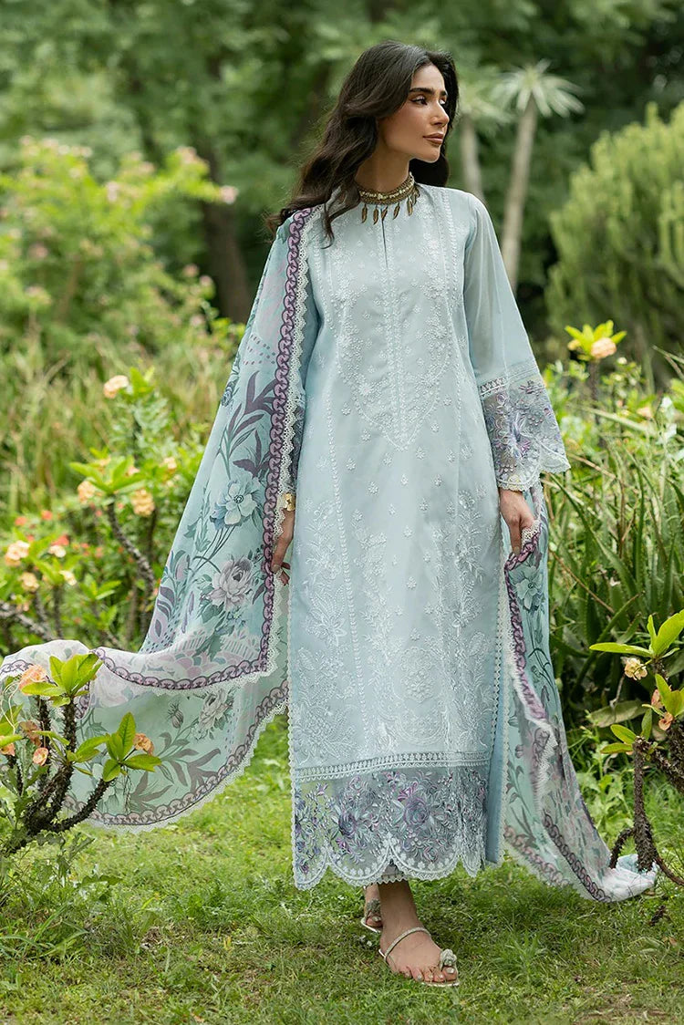 Picture of Zainab Chottani - ZC Luxe Lawn - Cove-06 - Unstitched - Available at Raja Sahib