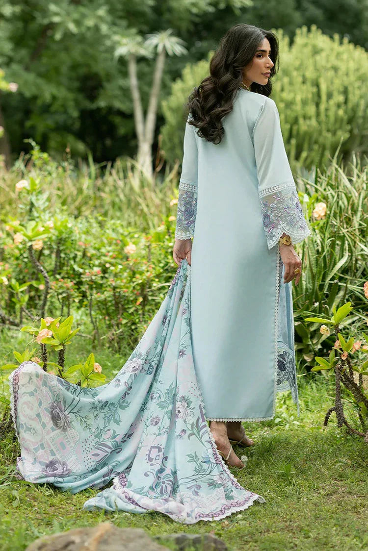 Picture of Zainab Chottani - ZC Luxe Lawn - Cove-06 - Unstitched - Available at Raja Sahib
