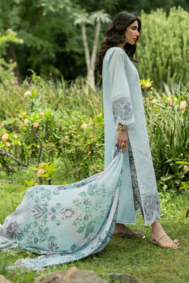 Picture of Zainab Chottani - ZC Luxe Lawn - Cove-06 - Unstitched - Available at Raja Sahib