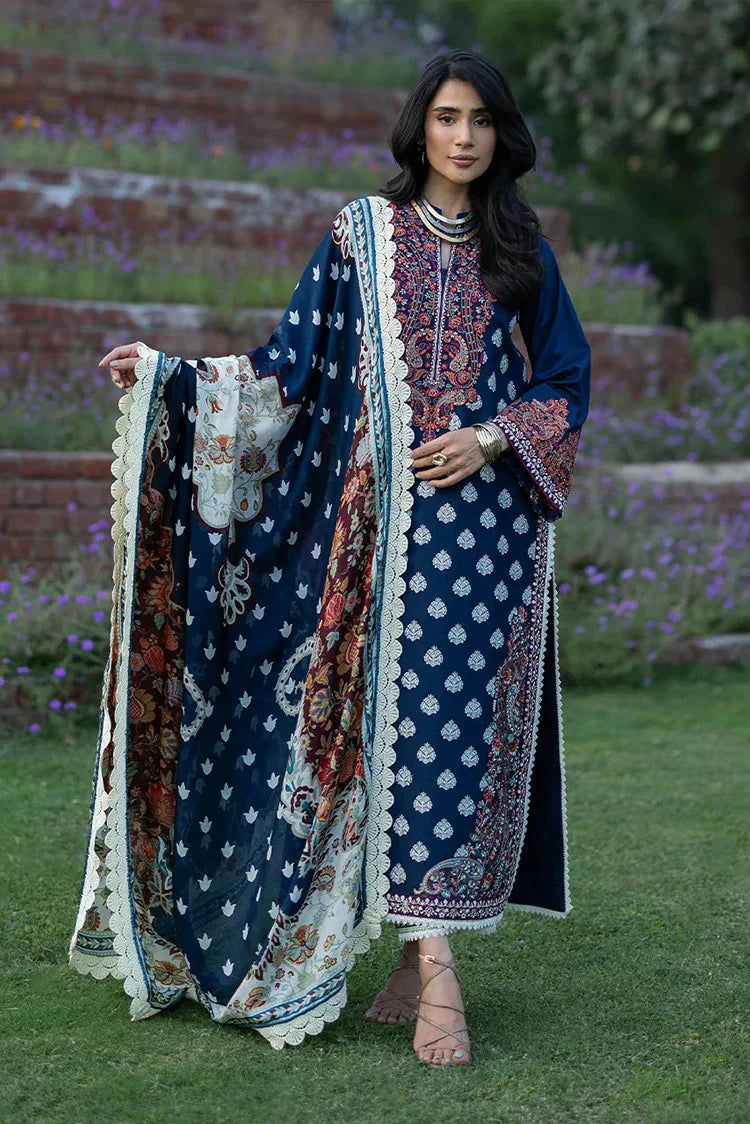 Picture of Zainab Chottani - ZC Luxe Lawn - Mesa-08 - Unstitched - Available at Raja Sahib