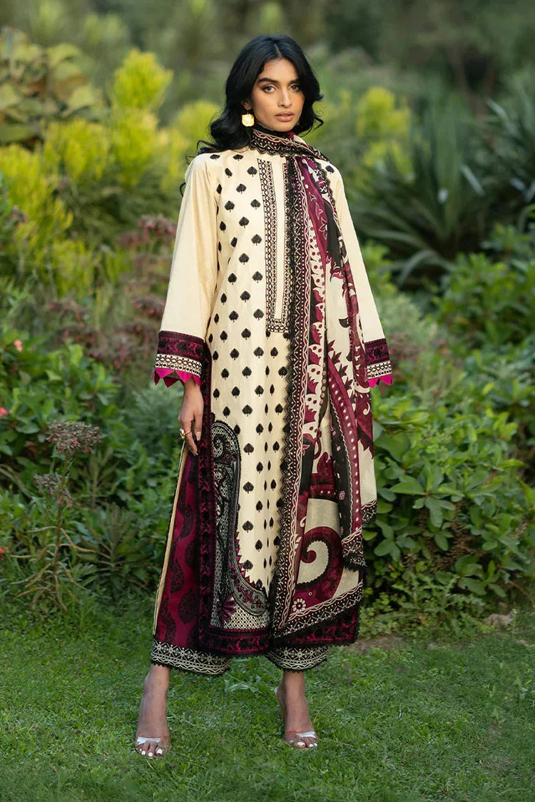 Picture of Zainab Chottani - ZC Luxe Lawn - Nour-09 - Unstitched - Available at Raja Sahib