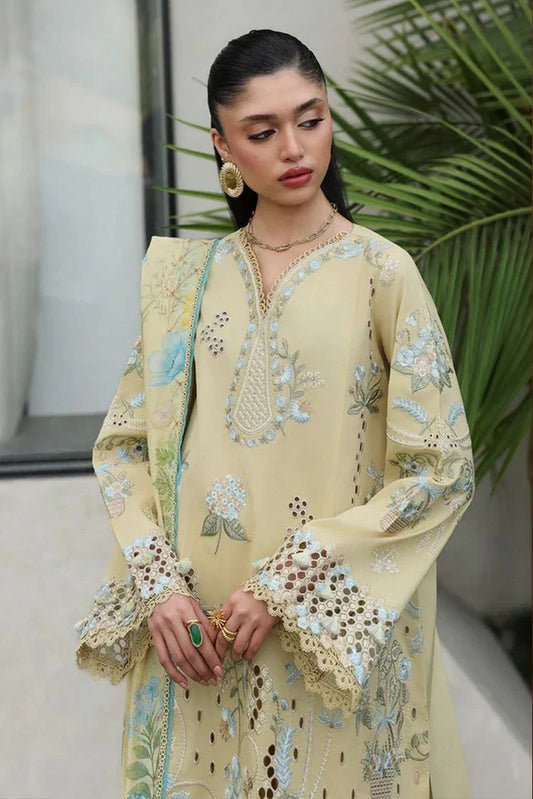 Picture of Qalamkar - Qline Lawn Drop 2 - QKL-11 MEIRA - Unstitched - Available at Raja Sahib