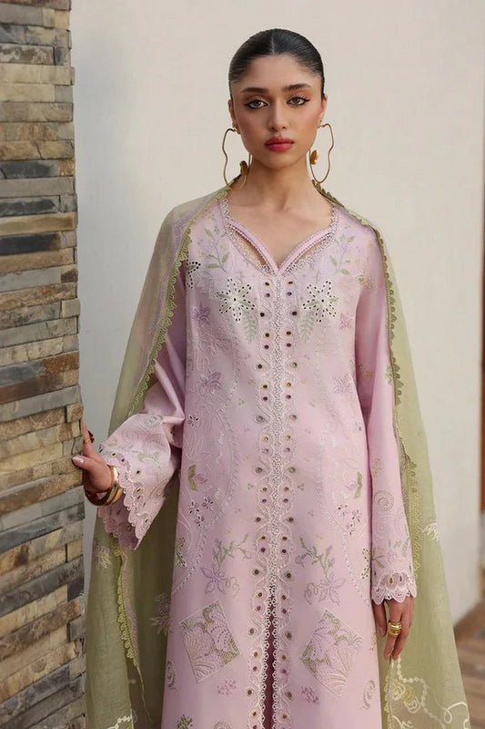 Picture of Qalamkar - Qline Lawn Drop 2 - QKL-12 ZAYLA - Unstitched - Available at Raja Sahib