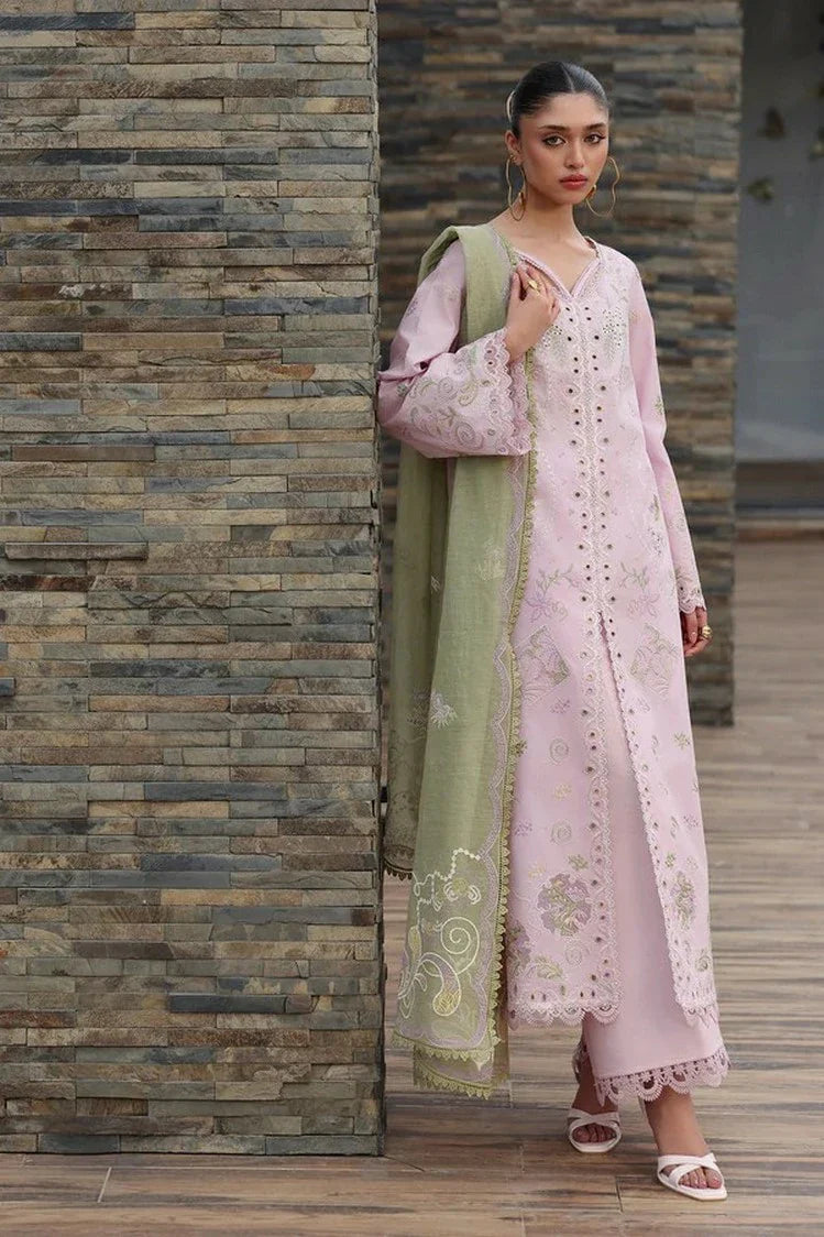 Picture of Qalamkar - Qline Lawn Drop 2 - QKL-12 ZAYLA - Unstitched - Available at Raja Sahib